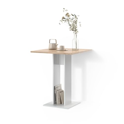 Livinity Mesa de Comedor Regusa, Sonoma, 65 x 78 cm