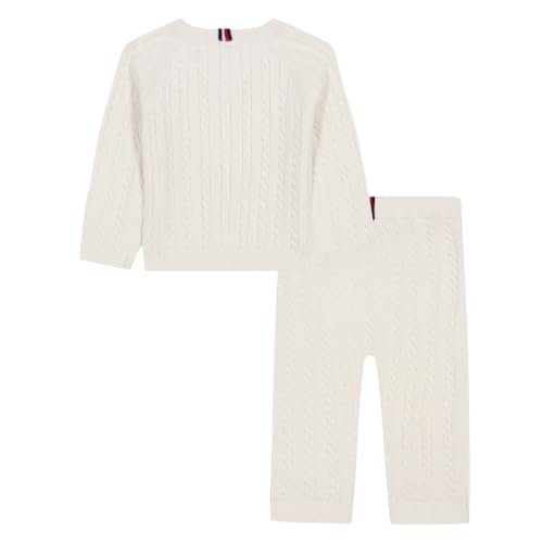 Image of Tommy Hilfiger Baby Boys' 2-piece Fleece Set, Sweatshirt and Jogger Sweatpant