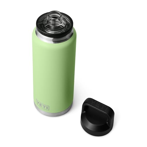 YETI Rambler 36 oz Bottle, Leak-Proof, Vacuum Insulated, Stainless Steel with Chug Cap, Key Lime