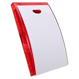 Conception robuste : grâce à son indice de protection ip65, cette sirène de sécurité clignotante est conçue pour une utilisation en extérieur. elle protège son système d'alarme lumineuse et sonore contre les fortes pluies, la poussière et les variations de température en toutes saisons