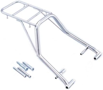 Amazon キタコ Kitaco リアキャリアー エイプ100 エイプ100 タイプd スチール製クロームメッキ仕上げ 653 1413010 キャリア 車 バイク