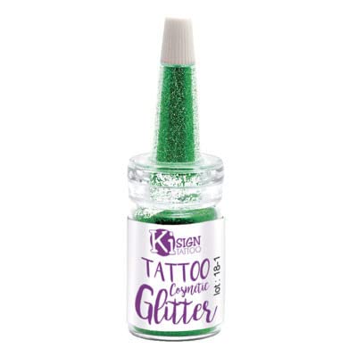 Ki-Sign Paillettes pour la Peau Vert Flacon 7 ML Cover