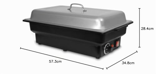 Foto von ZORRO Elektrischer Speisenwärmer Chafing Dish | Inkl. 1/1 GN-Behälter Einsatz