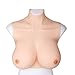 Produktbild Crossdresser Silikon-Brustformen Falsche Brüste Naturgetreue Gefälschte Brust, Brust-Silikon für DWT Transgender Mastektomie Brustprothese,Ivory White,H Cup 5400g