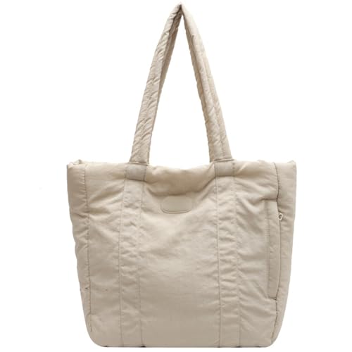 Sac puffer grand volume idéal pour les cours, le bureau et les sorties en ville
