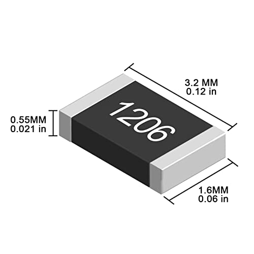 Miniatura 2 de Aukenien 1206 Smd Resistencias 45 Valores 1800 Piezas 0r A 10m Ohm Resistencia 1 4w Smt Resistor Surtido Kit Con 5 Tolerancia