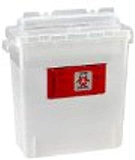 9871865 PT# 305444 Collector Sharps Guardian 5.4qt Tamper Resistant Pearl Pt Rm Ea Made by Becton-Dickinson