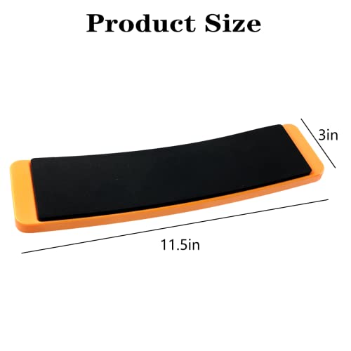 Gsyuwih Turn Board,Spin Board For Dance Turn And Skating Balance Training,Orange Rectangular Turn Board For Training Ballet Dancers,Ice Skaters And Gymnasts In Balance And Turning #TOP1