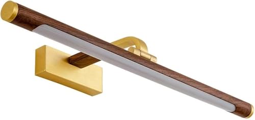 Lámpara de espejo de baño LED orientable que elimina sombras en el espejo del tocador