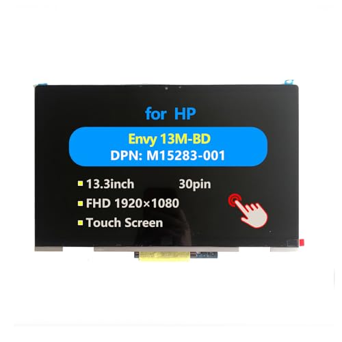 Image of M15283-001 Replacement Laptop for HP Envy 13M-BD Touch Screen Digitizer Assembly LCD Display Module with Bezel