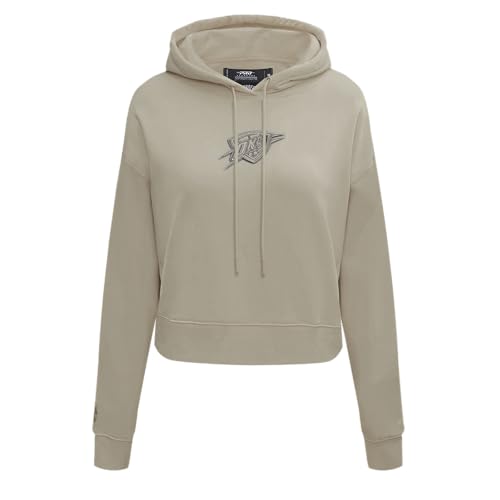Sudadera NBA Pro Standard para mujer, color pardo y talla S con capucha