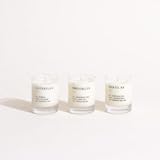 Votive Gift Set - Smoke & Woods - Luxury Scented Mini Candles&comma; Vegan Soy Wax&comma; Hand Poured in The USA&comma; 70 Hour Slow Burn Time&comma; Set of 3-3oz