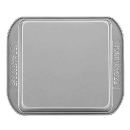 Farberware Nonstick Bakeware Nonstick Baking Pan / Nonstick Cake Pan, Square - 9 Inch, Gray #TOP3