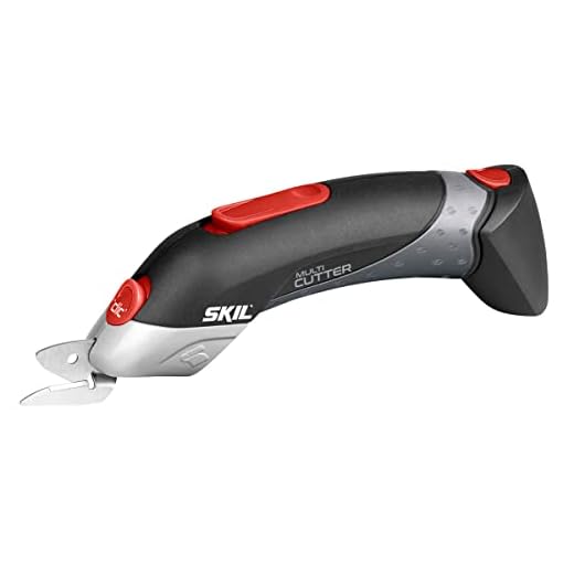 Skil F0152900AJ Multicutter, 4.8 V, Negro, Rojo, Plata