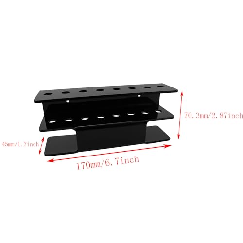 TAODAN Dart Wall Mount Dartboard Training Dart Rack Indoor Needle Dart Rack Acrylic Competition Wall-Mounted Tabletop Dartboard Target Backboard Black - Thumbnail 6