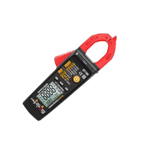 ULTECHNOVO St190 Auto Digital Clamp Meter Multimeter Portable Electrical Current Voltage Tester Handheld Clamp Ammeter for Electrical Repair and Industrial Use