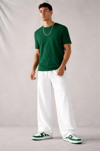 Image of Rockwell Men's Baggy Sweatpants | Cotton Terry Relaxed Fit Joggers for Men | Oversized Streetwear Track Pants | Casual Gym & Everyday Wear| 027