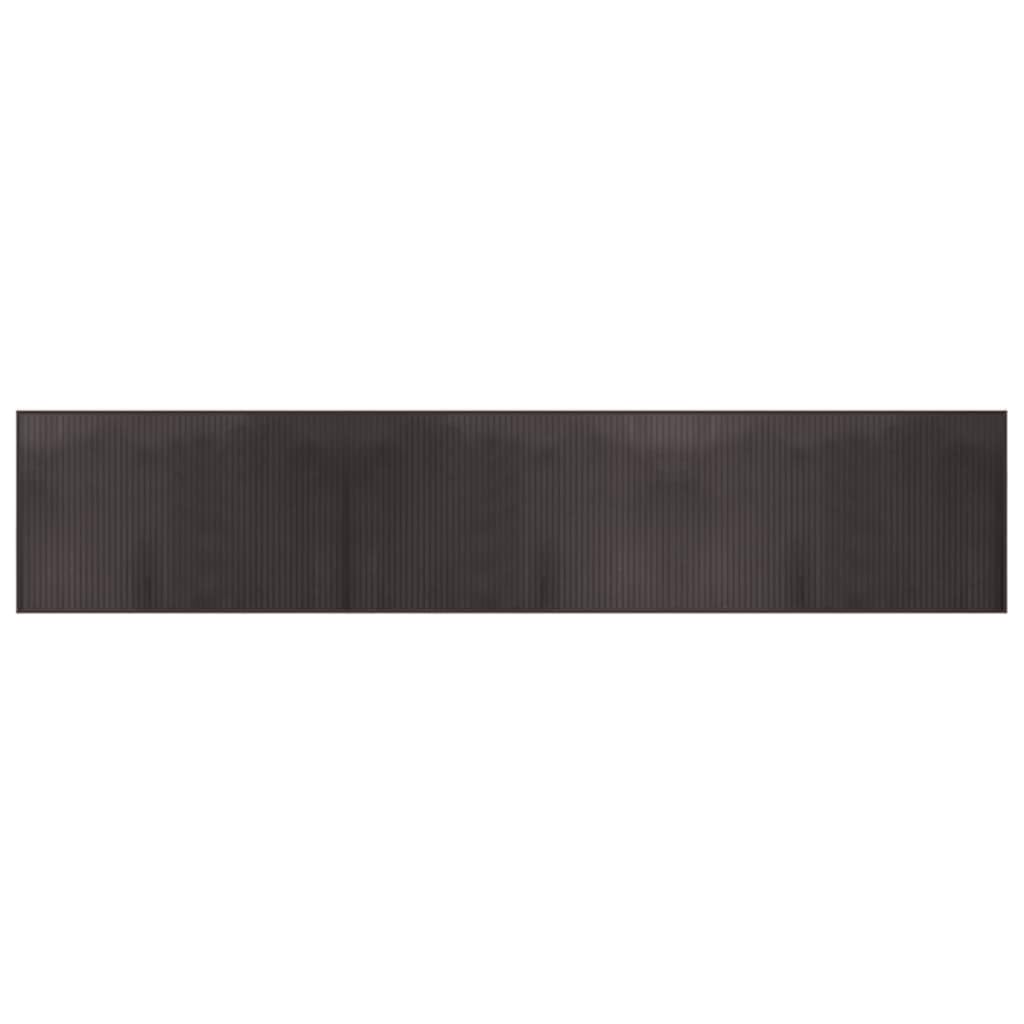 Tapis en bambou de couloir 60x300 cm pour une ambiance de salon chic