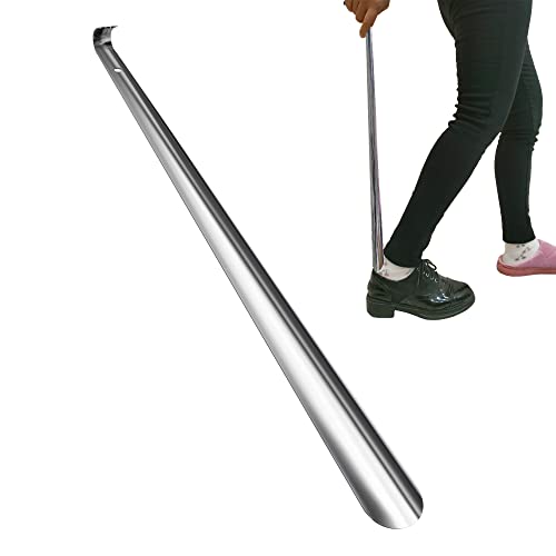 Shoe Horn Long Handle,Extra Long Shoe Horn For Seniors Men Women Kids,23 Inch Heavy Duty Stainless Steel Shoehorn #TOP9