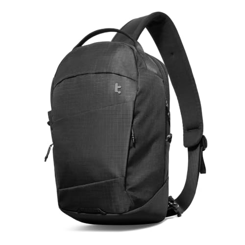 [tomtoc] �{�f�B�o�b�O �����Y ��e�� 10L �V�����_�[�o�b�O 14�C���` MacBook Pro M5 2026 / 13 MacBook Air M5�Ή� �΂߂����o�b�O EDC �X�����O�o�b�O �y�� ���|�� �����V�����_�[ �^�E�����[�X �A