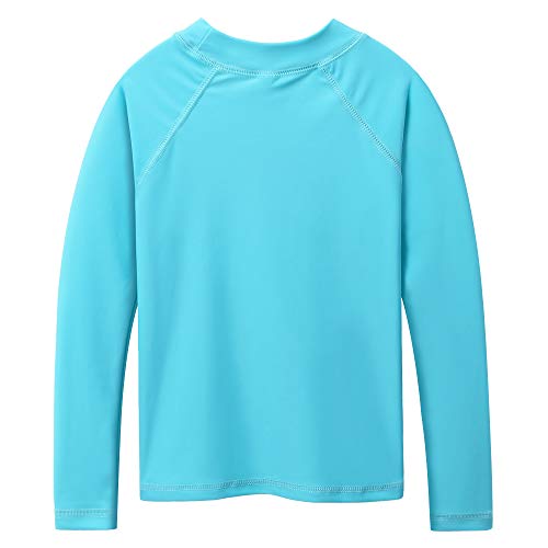 Image of TFJH E Girls & Boys Long Sleeve Rashgurad Swimsuit UPF 50+ Kids Swimwear Sunsuits