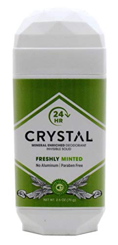 Crystal Deodorant Solid Stick 2.5 Ounce Freshly Minted (2 Pack)2