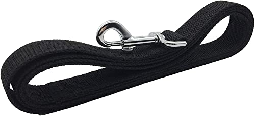4FT5FT6FT-Strong-Dog-Leash-Nylon-Dog-Leashes-for-Small-Medium-Large-Dogs-Black-1-in-x-10-ft - Cucciolini Doodles   4FT5FT6FT-Strong-Dog-Leash-Nylon-Dog-Leashes-for-Small-Medium-Large-Dogs-Black-1-in-x-10-ft
