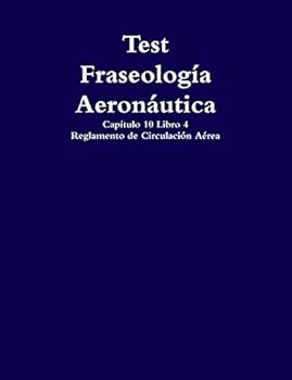 Paperback Test Fraseología Aeronáutica [Spanish] Book