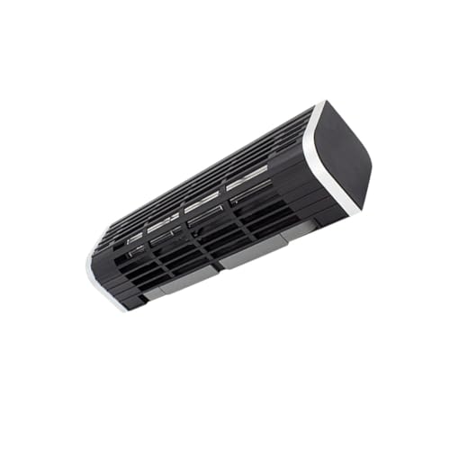 Support ventilé pour ordinateur portable USB avec rack noir