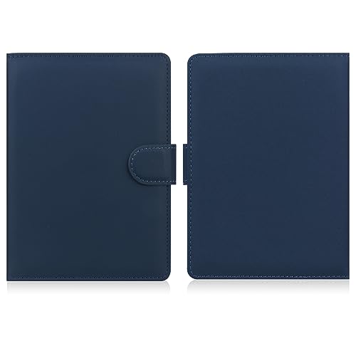 HoYiXi Universal Case for 6-6.8'' E-Book Reader - Compatible with Kindle/Kobo/PocketBook/Tolino/Sony - Leather Stand Cover, Navy