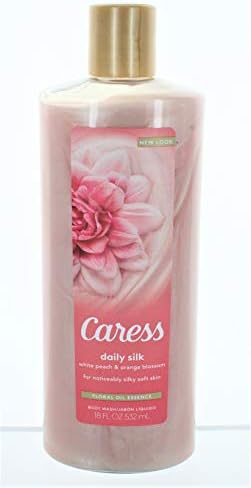 Caress Body Wash 18 Ounce Daily Silk (Silkening) (532ml) (2 Pack)
