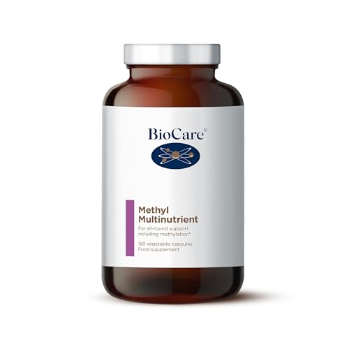 BioCare Methyl Multinutrient | Vegetable Capsules | High Potency Multinutrient | for All-Round Support Including Methylation | Suitable for Vegetarians and Vegans | 120 Capsules