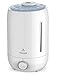 PuraSense 200ml Essential Oil Diffuser Ultrasonic Aromatherapy Diffuser Humidifier Adjustable Cool Mist Auto-Off with 24 Colors Changing Light