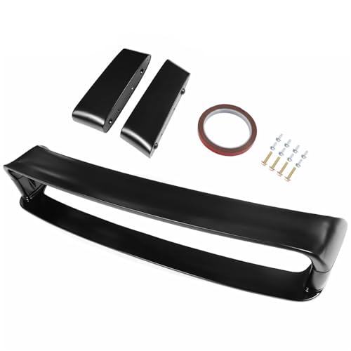 labwork Matte Black Plastic Rear Trunk Spoiler Wing Replacement for 1992-1998 3 Series E36 1994-1999 M3 by labwork - Used condition - Image 4