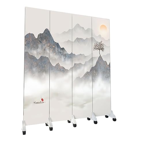 Paravents d'intimité pliables pour délimiter un bureau ou une chambre
