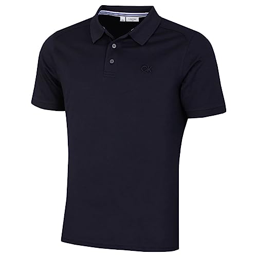 Calvin Klein Men's North Coast Polo Shirt - Navy - L