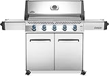 Napoleon P665NSS Prestige Natural Gas Grill, 665 sq. in, Stainless Steel