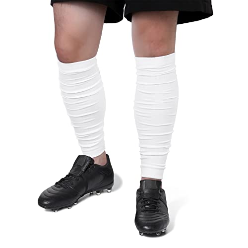 Century Star Men's Football Calf Compression Sleeves - Leg Warmers with Backplate2