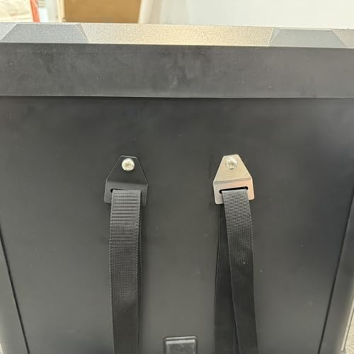 Image of ICECO Portable Fridge Tie Down Kit | For APL55 /VLPRO /JP PRO Fridges | Ensure your fridge at all times (Black)
