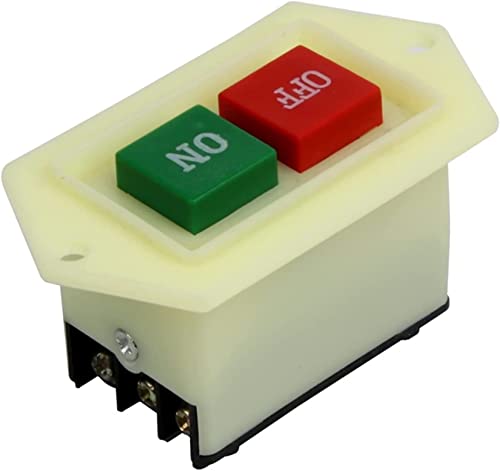 Interrupteur à bouton-poussoir LC3 ON-OFF triphasé 380V 5A 10A pour machine de forage