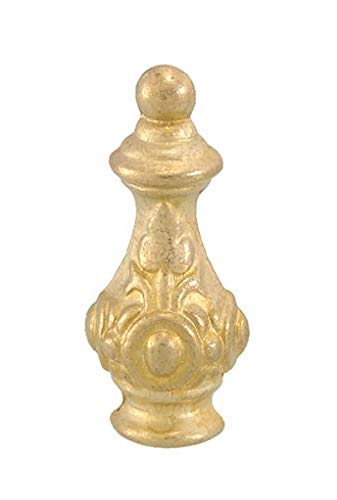 Image of B&P Lamp 2 inch Ht., Die Cast Brass Finial, Tap 1 /8F