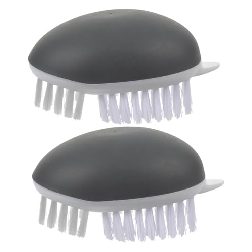 Mipcase 2 Piezas Cepillo para Limpiar Verduras y Frutas con Mango Cómodo Resistente y Práctico para