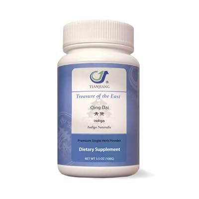 Treasure of the East, Indigo - Qing Dai 1:1 Herbal Extract Granules, 100g