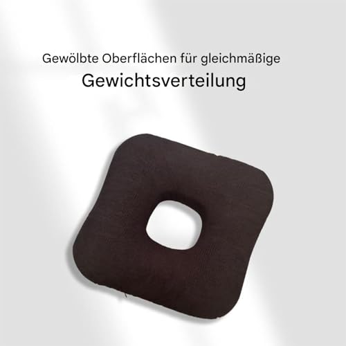 Coussin de siège donut pour le sol contre l'inconfort des trajets - 5