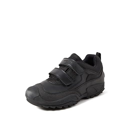 Geox J New Savage Boy B A, Zapatos para Niño, Negro (Black), 40 EU