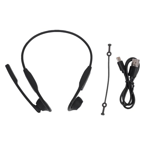 Auriculares de conducción ósea Zunate Bluetooth 5.3 impermeables IPX5 para correr 7