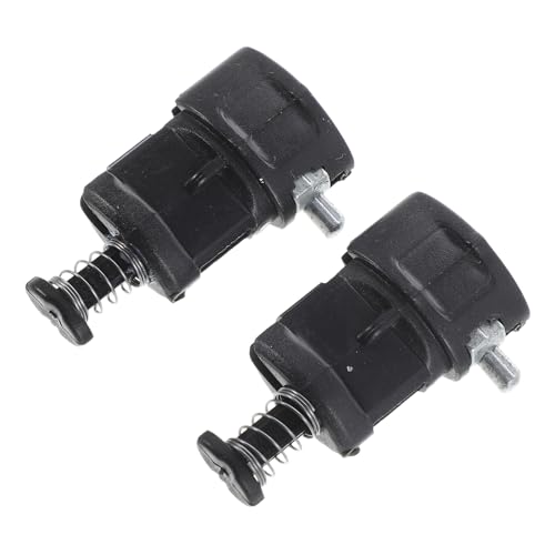 IMIKEYA Clip di bloccaggio per maniglia telescopica della valigia pezzo di ricambio metallico medio 2 pezzi per la riparazione dei bagagli compatibili maniglie retrattili da viaggio