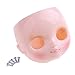 Copricapo con Viti Screws Faccia Faceplate Testa con Trucco per Bambola Doll - Normale