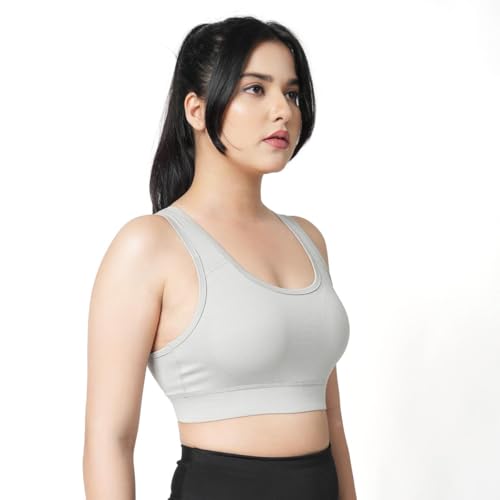 Image of Shoppy Villa - Sports Bras for Women | Gym Bras for Women Workout | Yoga, Camisole Bra, Lighty Padded Cup Bra with Full Coverage with Removable Pads