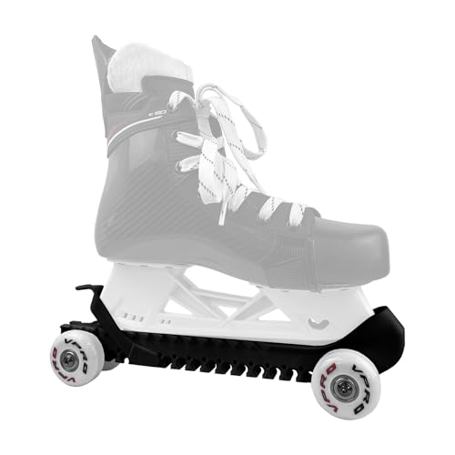 VPRO Ice Skate Guards, Hockey Skate Blade Protector, Fits Skates (Black)
